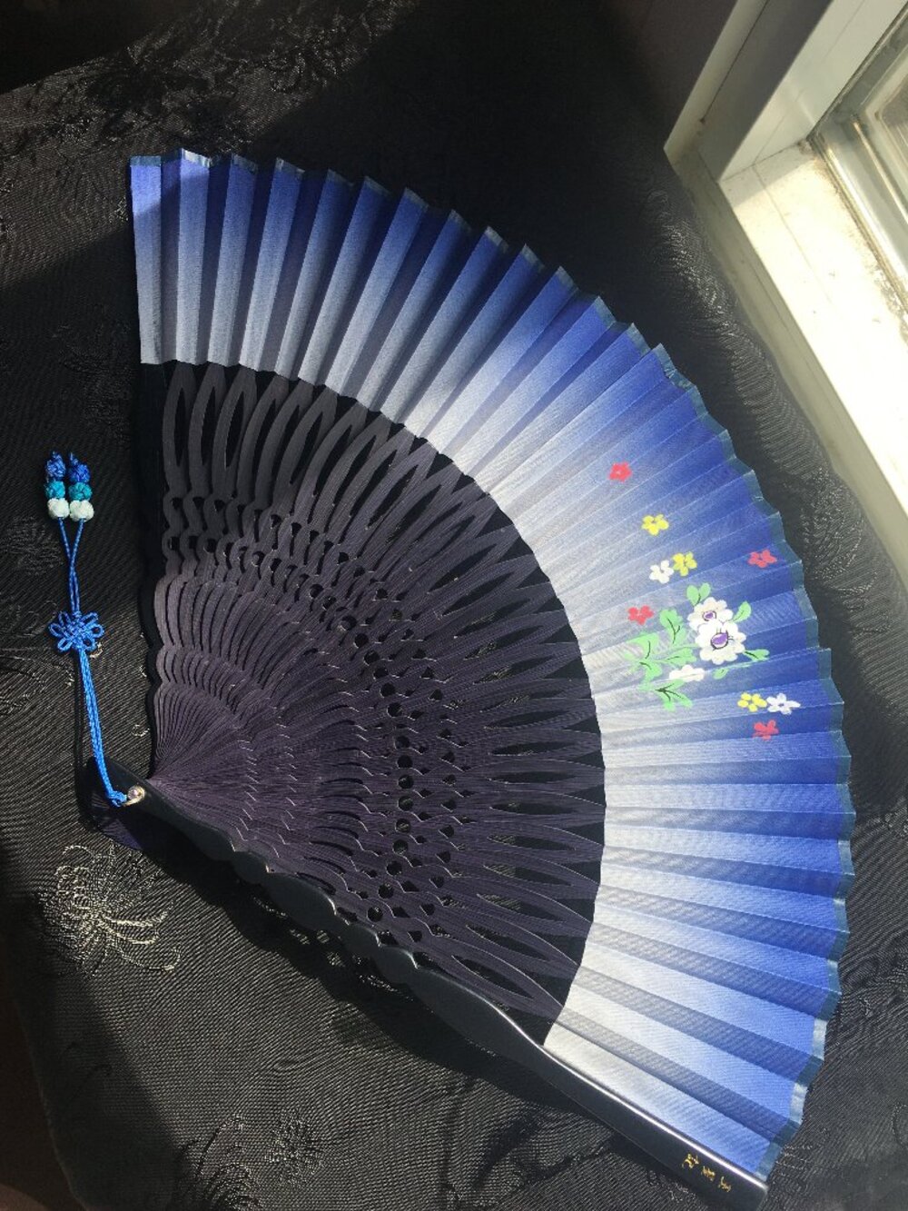 New Sandalwood hand fan traditional craft handmade